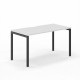 Nova U Scalloped Edge Bench Desk